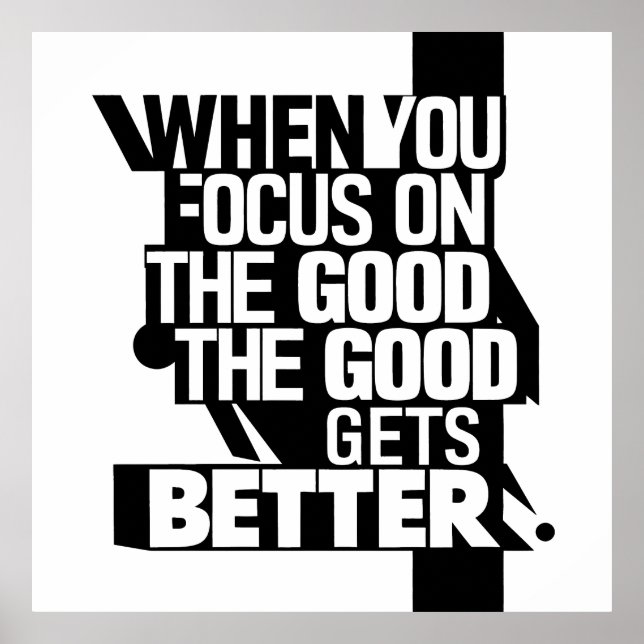 Póster Cuando se enfoca (Frente)