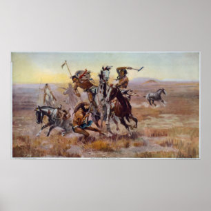 Póster Cuando Siux y los Blackfeet se encontraron