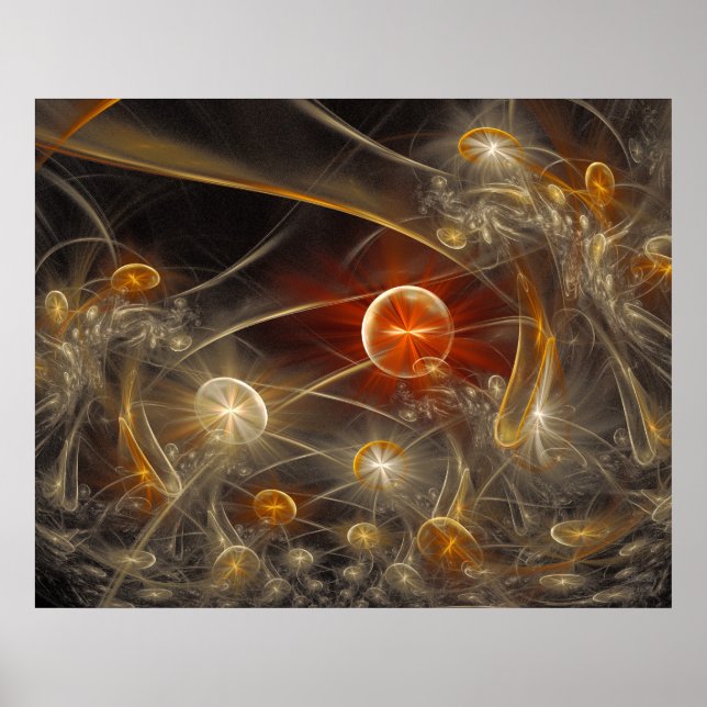 Póster "Cuando sueñan los hongos" (Frente)