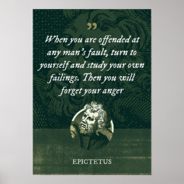 Póster Cuando te ofendas la culpa de cualquier hombre, ac