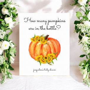 Póster Cuántas calabazas en el Poster Jar