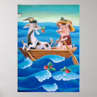 Póster ¿Cuántas fresas crecen en el mar?