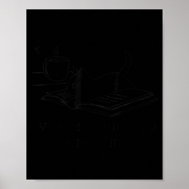 Póster Cuántas Noches a la Semana Deberías Leer 67 Mem (Frente)