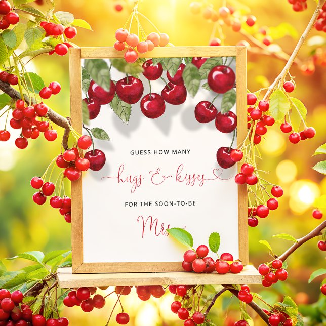 Póster ¿Cuántos abrazos y besos para la ducha de cerezos? (Subido por el creador)