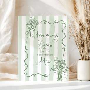 Póster ¿Cuántos besos me duchan?