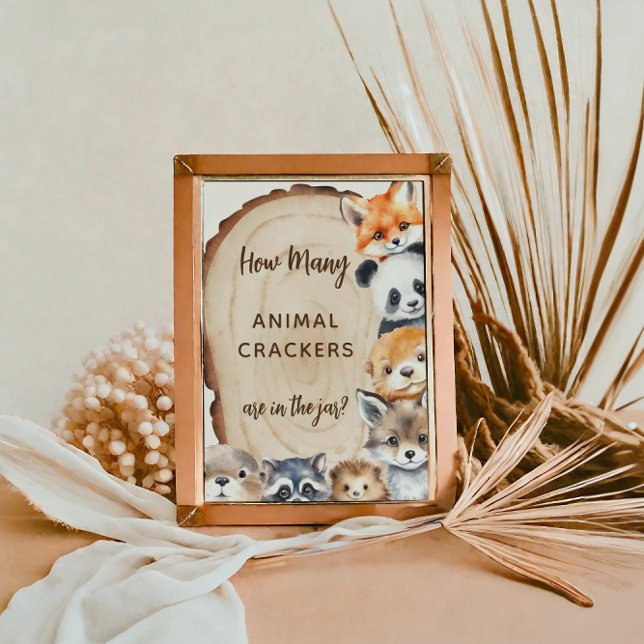 Póster ¿Cuántos crackers Baby Shower Game Rótulo? (Subido por el creador)