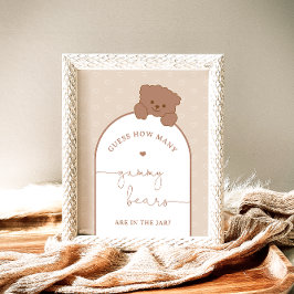 Póster ¿Cuántos Osos Gummy Hay?