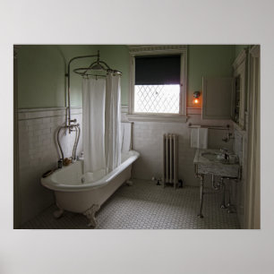 Póster Cuarto de baño victoriano Campbell House