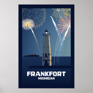 Póster Cuarto de la celebración de julio, Frankfort,