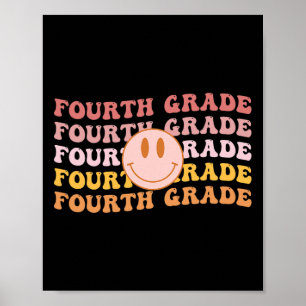 Póster Cuarto grado Vibes 4º grado Equipo 1º día de escue