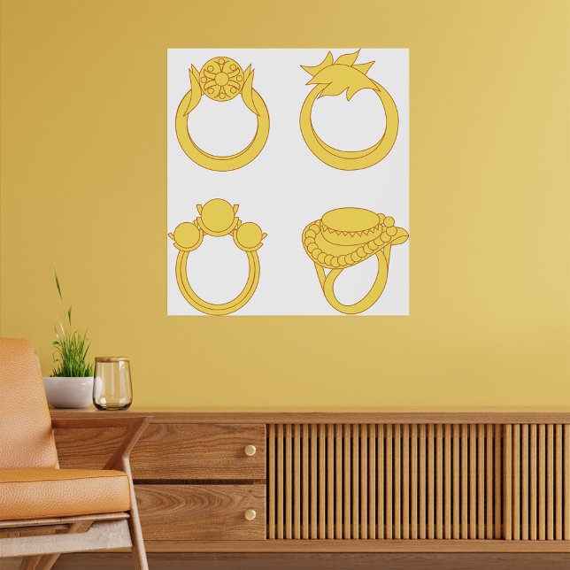 Póster Cuatro anillos (Subido por el creador)