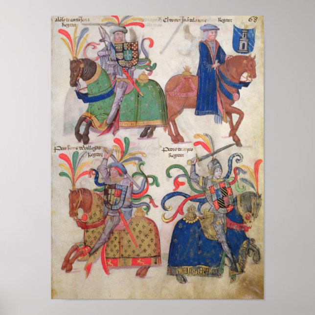 Póster Cuatro caballeros, de (Frente)