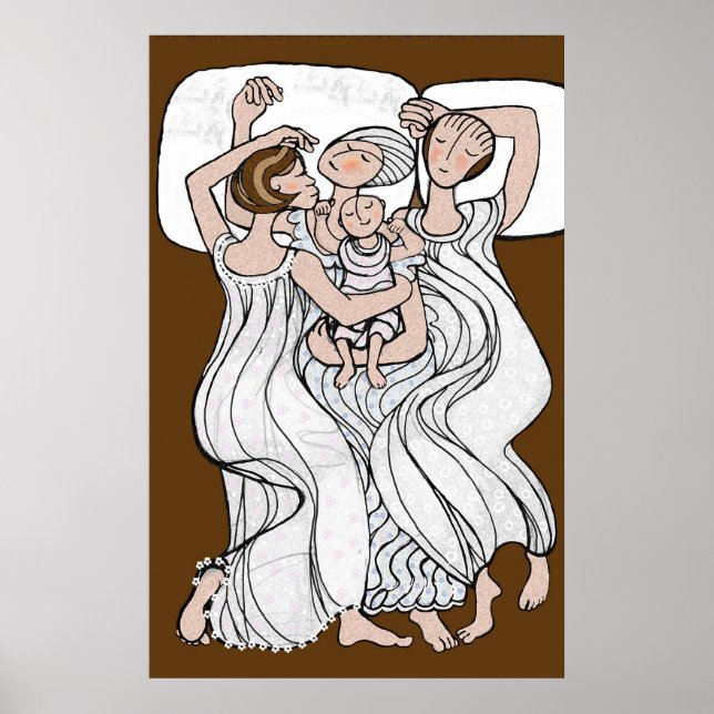 Póster Cuatro chicas (Frente)