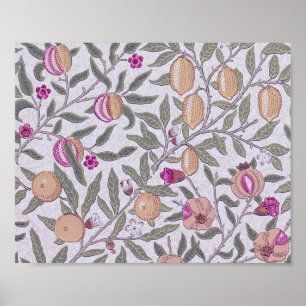 Póster Cuatro Frutas, William Morris