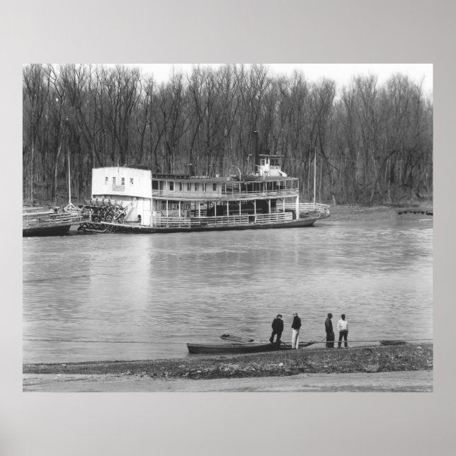 Póster Cuatro hombres y un ferry: 1936 (Frente)