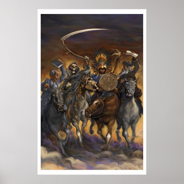 Póster Cuatro jinetes de 2012 (Frente)