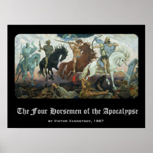 Póster Cuatro jinetes de la apocalipsis
