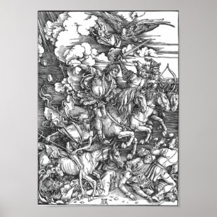 Póster Cuatro jinetes del Apocalipsis