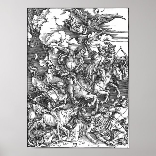 Póster Cuatro jinetes del Apocalipsis (Frente)