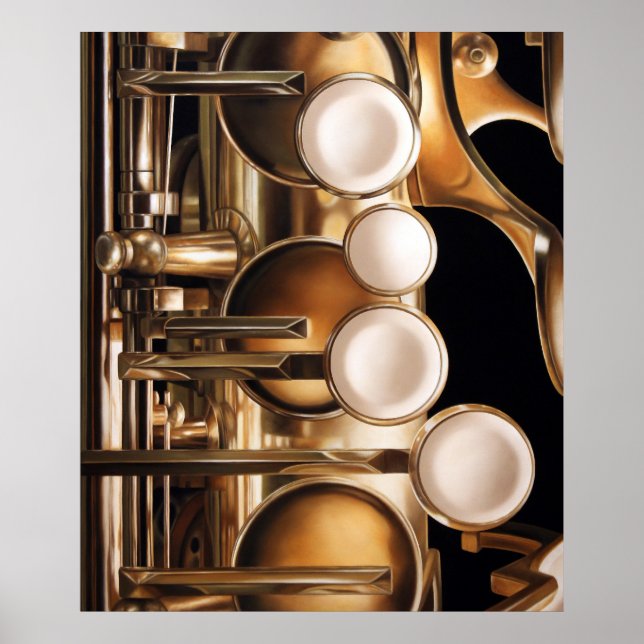 Póster Cuatro teclas (Frente)