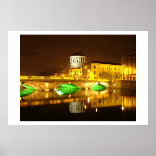 Póster Cuatro tribunales de Dublín (Frente)