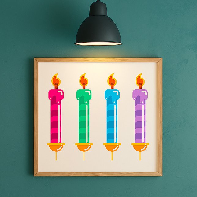 Póster Cuatro velas (Subido por el creador)