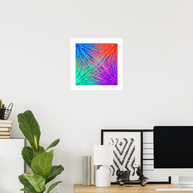 Póster Cuatro Vientos (Oficina en casa)