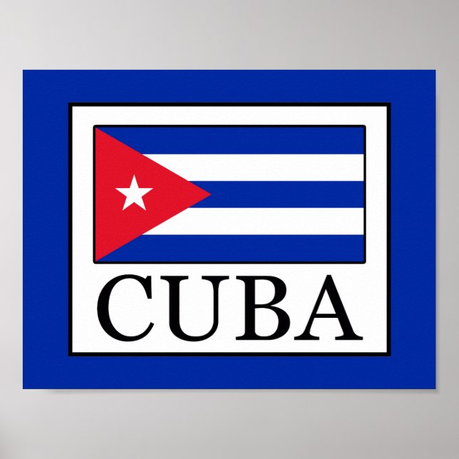 Póster Cuba (Frente)
