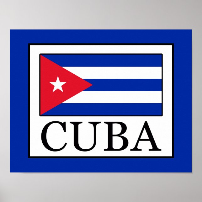 Póster Cuba (Frente)