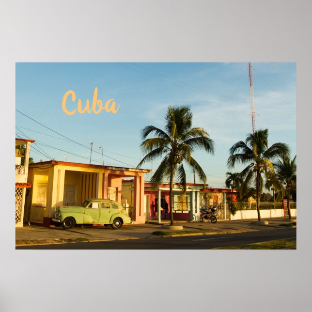 Póster Cuba La Habana (Frente)