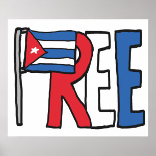 Póster Cuba Libre