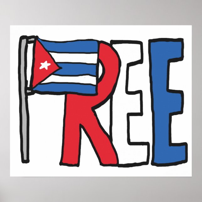 Póster Cuba Libre (Frente)