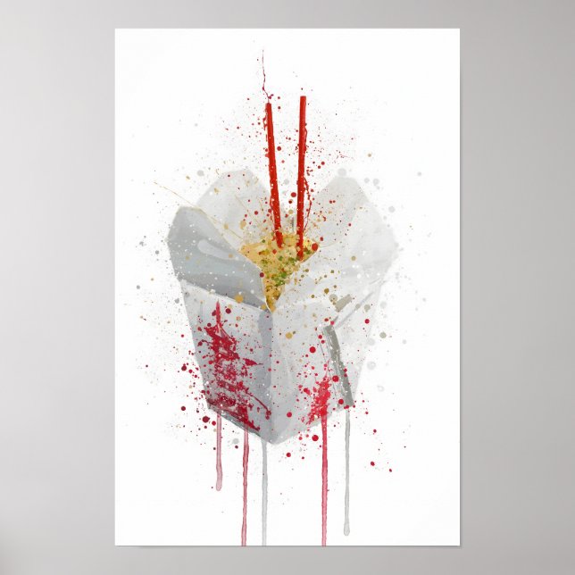 Póster Cubeta de ostras (Frente)