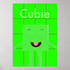Póster Cubie Cubester