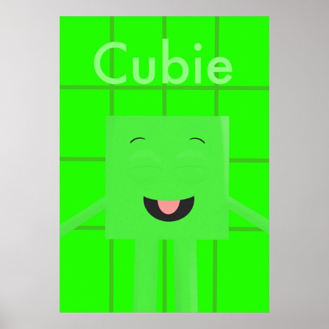 Póster Cubie Cubester (Frente)