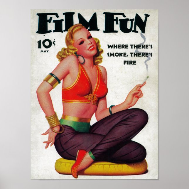 Póster Cubierta 11 de la revista Film Fun (Frente)
