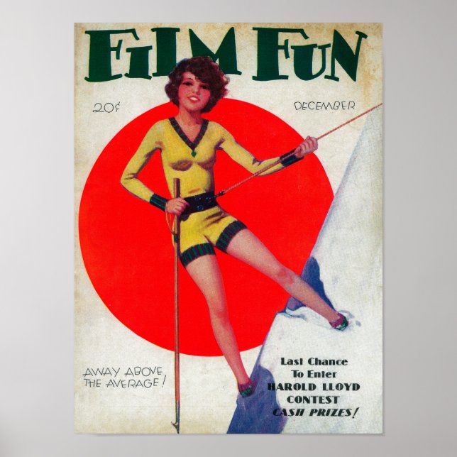 Póster Cubierta 3 de la revista Film Fun (Frente)