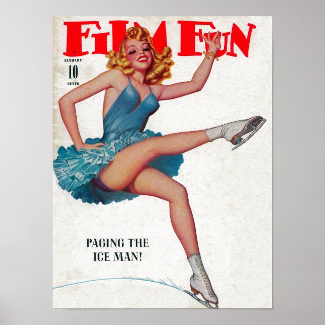 Póster Cubierta 7 de la revista Film Fun (Frente)