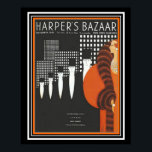 Póster Cubierta Art Deco del Bazar de Harper 16 x 20<br><div class="desc">Cobertura Art Déco Única para el Bazar de Harper</div>