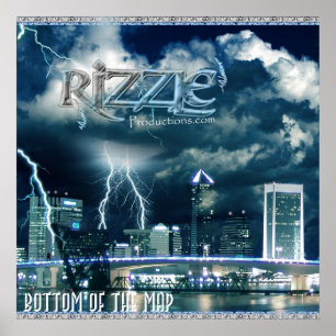Póster Cubierta Cd de las producciones de Rizzle