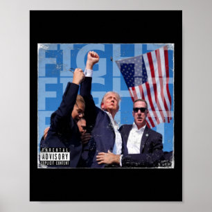 Póster Cubierta Cd de lucha