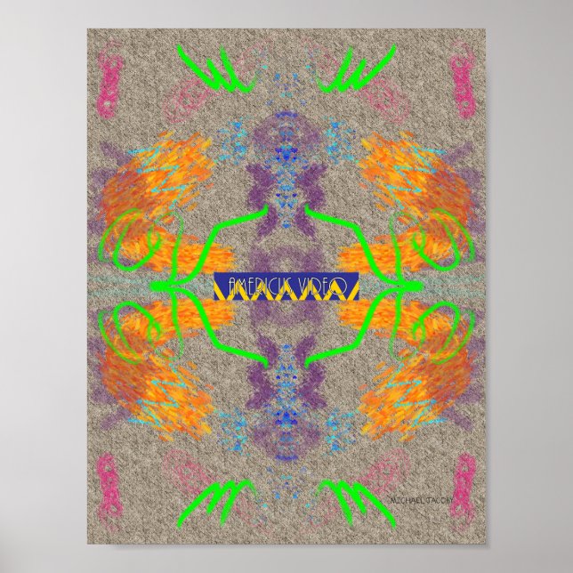 Póster Cubierta de Americus Video #12: "Funeral Home Funh (Frente)