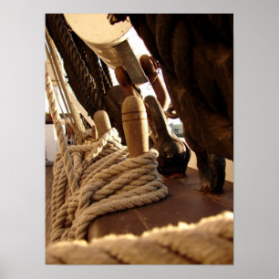 Póster Cubierta de buques