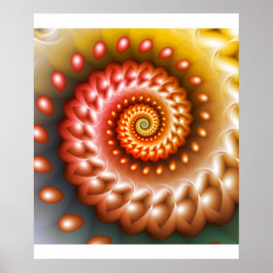 Póster Cubierta de encolado brillante