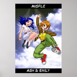 Póster Cubierta de libro de Misfile 3