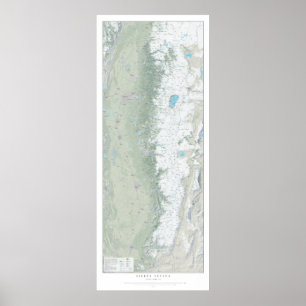 Póster Cubierta de nieve de Sierra 2017