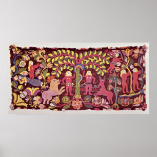 Póster Cubierta del cojín de transporte que representa la