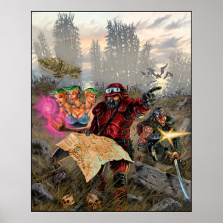 Póster Cubierta del nomenclátor de la región de Crossroad