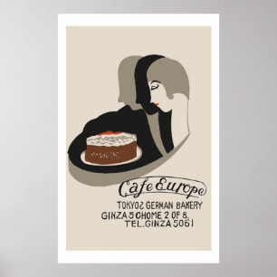 Póster Cubierta japonesa de la caja de cerillas del