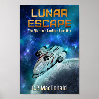 Póster Cubierta lunar del escape, la serie de la